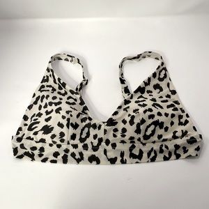 Aerie swim - Leopard print bikini top